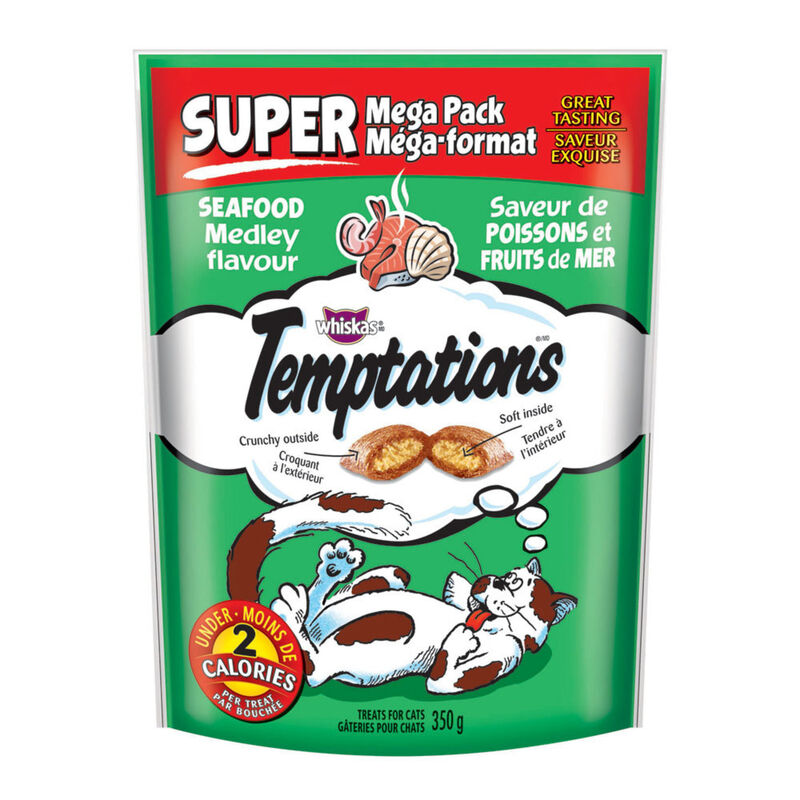 Whiskas, Temptations, Seafood Medley Treats image number null