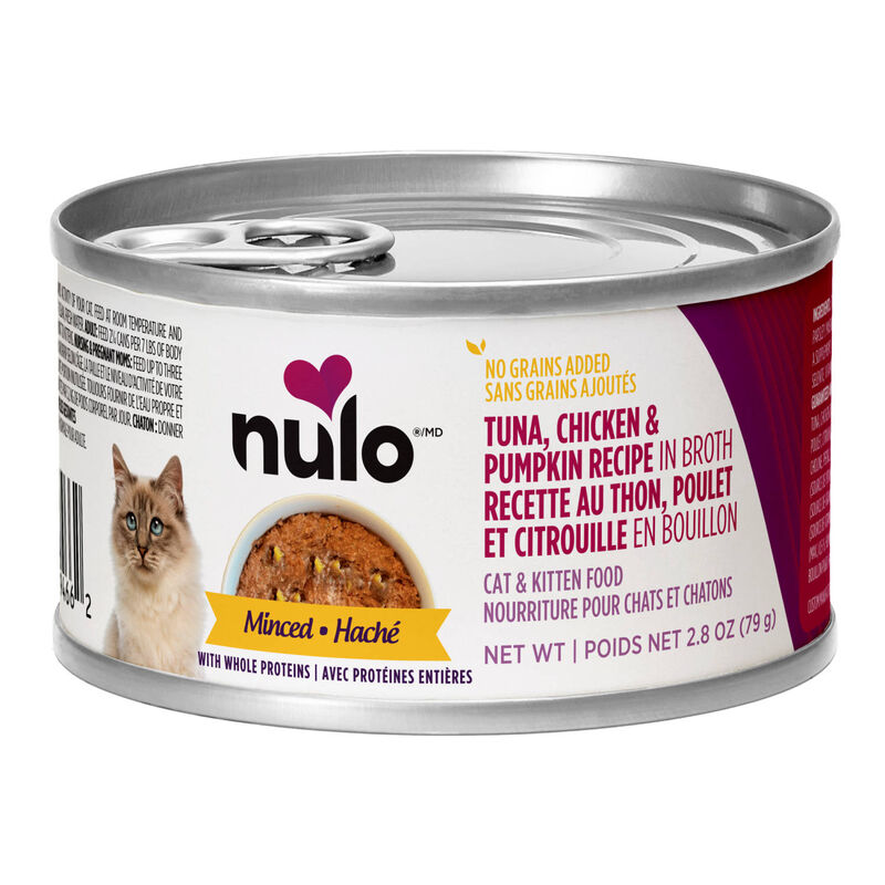 Nulo, Minced Tuna Chicken & Pumpkin in Broth - Cat Wet Food image number null