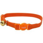 Cat Collar Adjustable Breakaway Snag Proof Sunset Orange 3/8x8-12" image number null