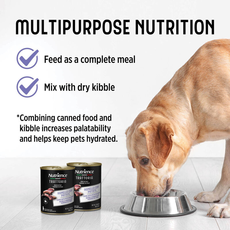 Nutrience, Trattoria - Lamb with Potatoes Reecipe - Wet Dog Food image number null