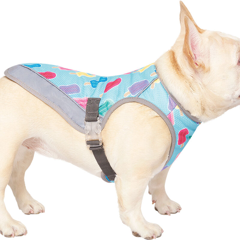 Canada Pooch, Chill Seeker Cooling Vest - Popsicles - Dog Coat image number null