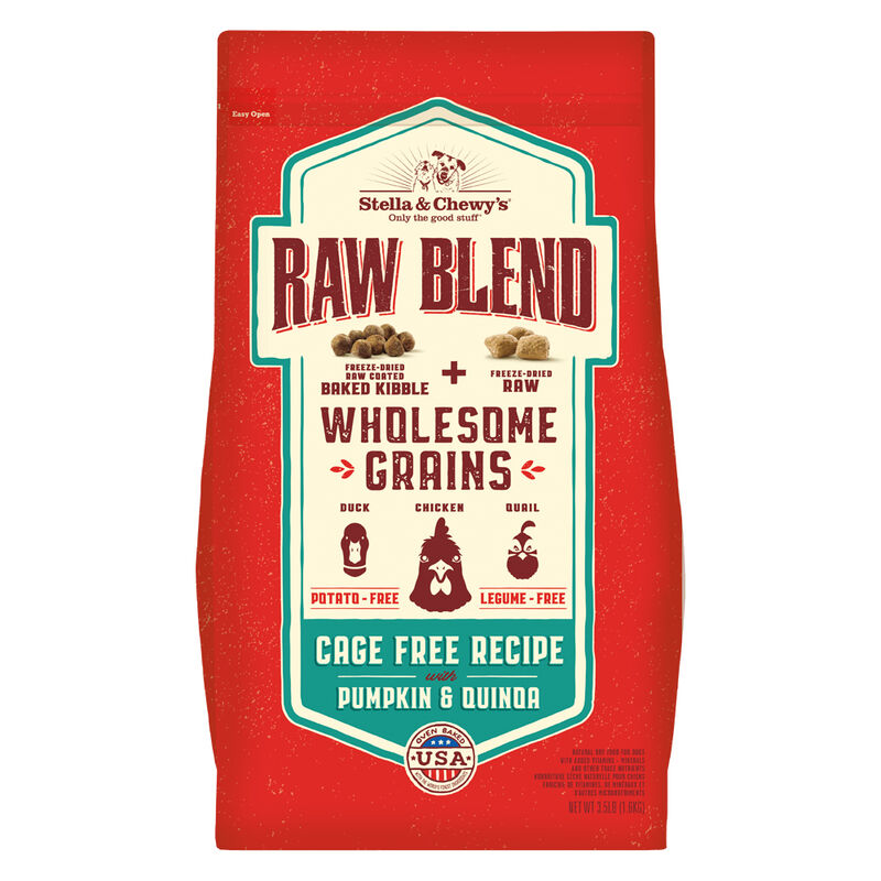 Stella & Chewy's, Dog Raw Blend Kibble With Wholesome Grains, Cage Free Recipe image number null