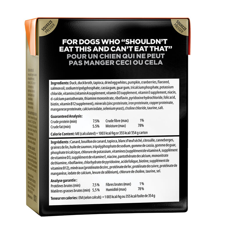 GO! SOLUTIONS, SENSITIVITIES Limited Ingredient Grain Free Duck P&acirc;t&eacute; for dogs - Wet Dog Food image number null