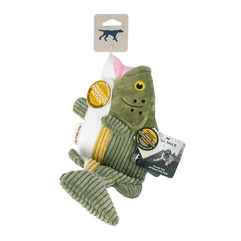 Tall Tails, Plush Bass Animated Twitchy Tail Toy - 14" - Plush Dog Toy image number null