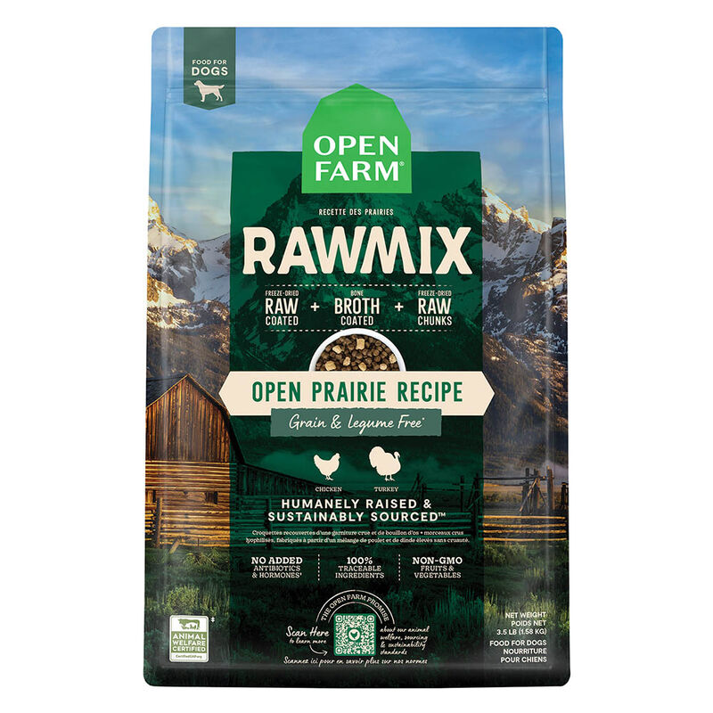 Open Farm, Adult RawMix GF Open Prairie - 1.6 kg - Dry Dog Food image number null
