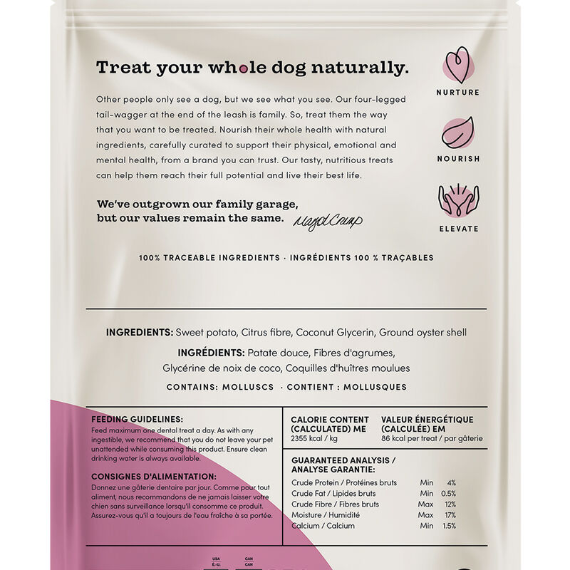 Crumps' Naturals, Plaque Busters Original - 7" - 10pk - Dog Treat image number null