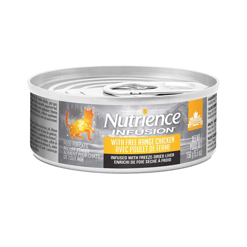 Nutrience, Adult Feline - Infusion - Free Range Chicken - 156 g - Wet Cat Food image number null