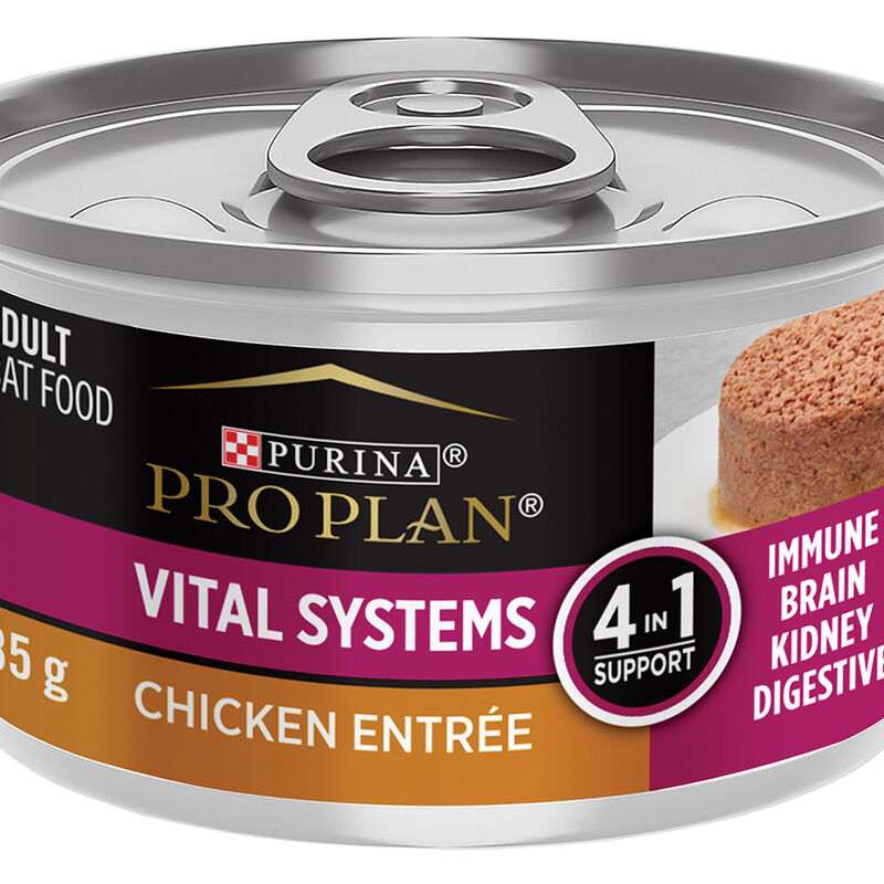 Pro Plan, Can, Feline - Vital Systems 4in1 - Chicken - 85 g - Wet Cat Food image number null