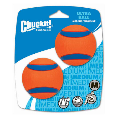 Chuckit!, Ultra Ball - 2 Pk - Toss Dog Toy