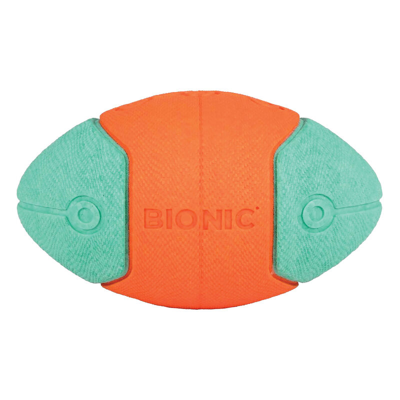 Bionic Super Squeak Football Dog Toy image number null