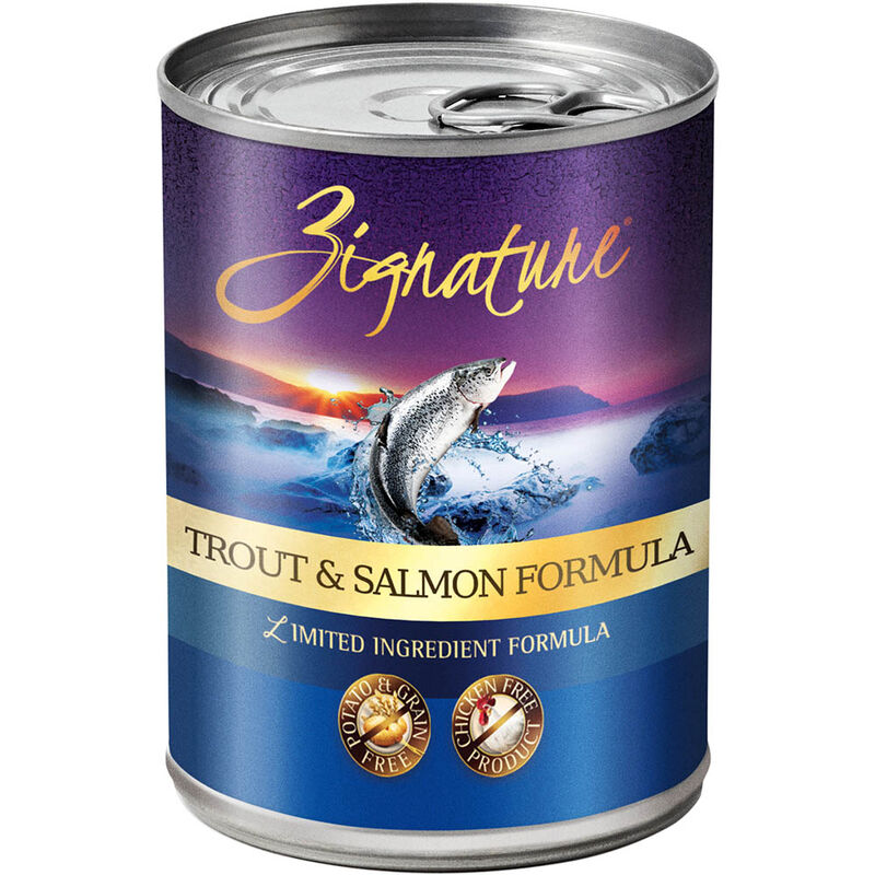 Zignature, Can, Limited Ingredient - Grain Free - Trout & Salmon - 370 g image number null