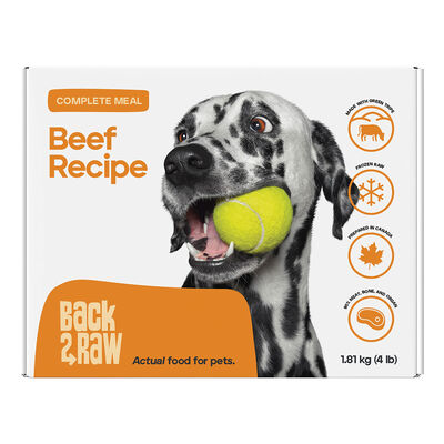 Back2Raw, Complete - Beef Recipe - 1.81 kg - 4 x 1 lb