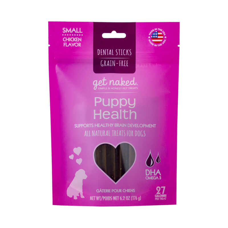 Get Naked, Dental Sticks - Puppy Health - Small - 176 g image number null