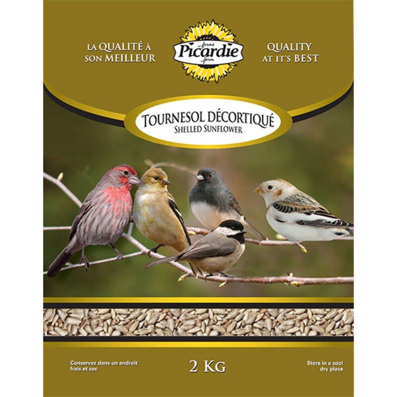 Picardie Shelled Sunflower seeds - 2 kg image number null