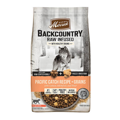 Merrick, Adult - Backcountry - Pacific Catch with Healthy Grains - Dry Dog Food