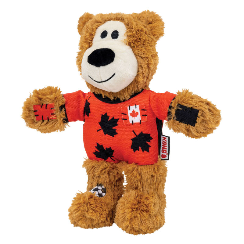 KONG Wild Knots Sport Bear Dog Toy image number null