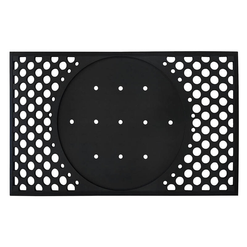 4 Cats & Dogs Home Furnishing Inc., Round Rubber Entrance Mat image number null