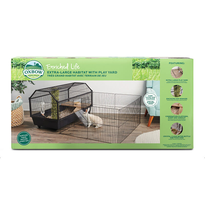 Oxbow, Enriched Life, Habitat w/Play Yard - Large image number null