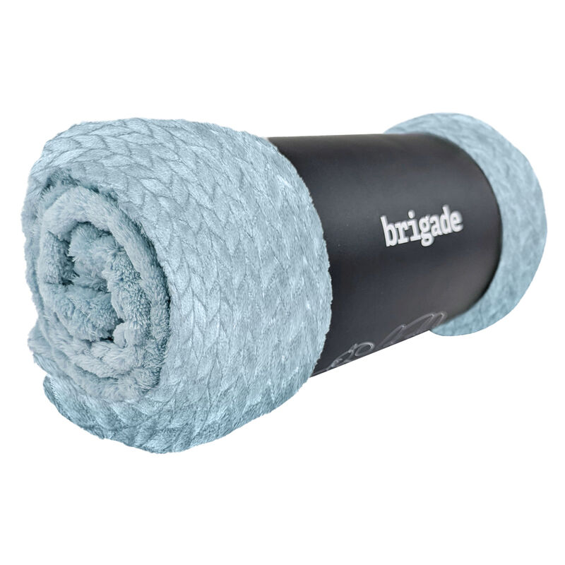 Brigade Textured Polar Fleece Blanket image number null