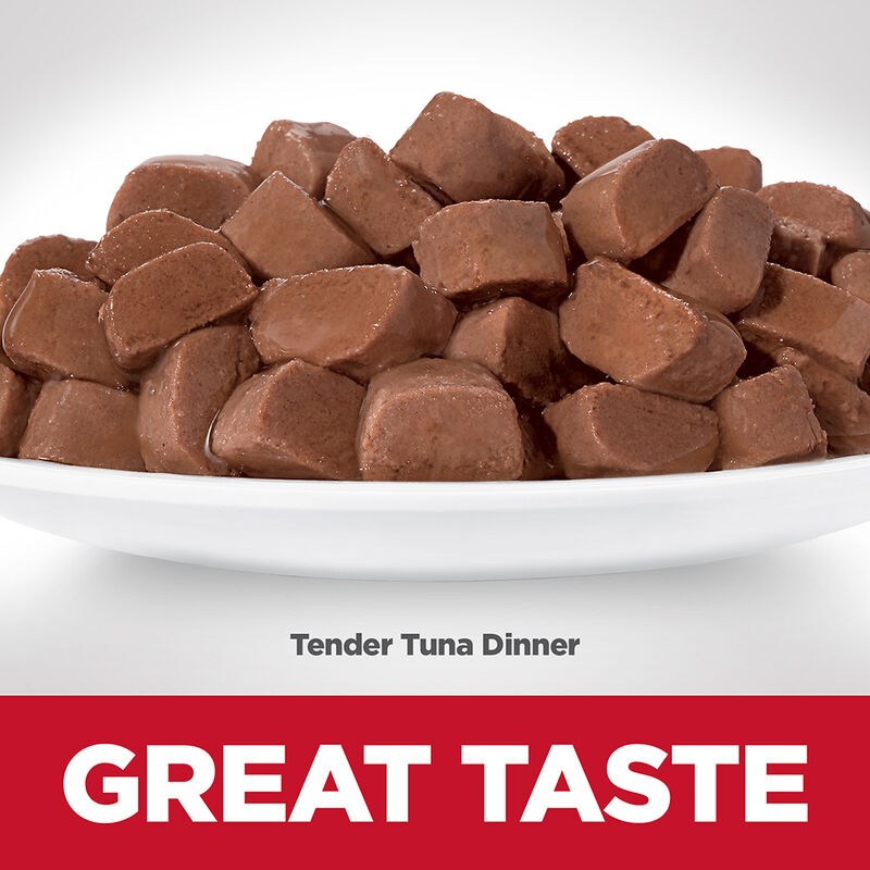 Science Diet, Adult Tender Tuna Dinner Wet Cat Food - 80 g - Wet Cat Food image number null
