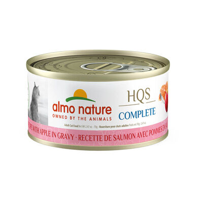 Almo Nature, Can, Feline - Salmon w/ Apple - 70 g - Wet Cat Food