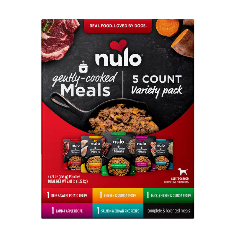 Nulo, Gently-Cooked Meals 5 Count Variety Pack - Dog Fresh Food image number null