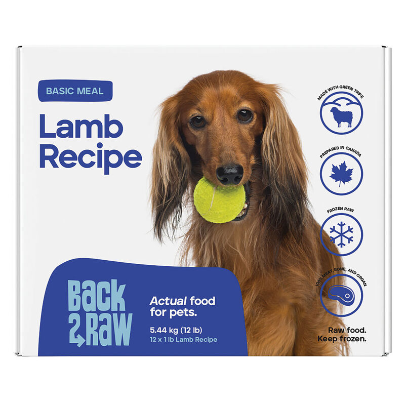 Back2Raw, Basics, Patty - Lamb - 5.44 kg - (12x0.45kg) image number null