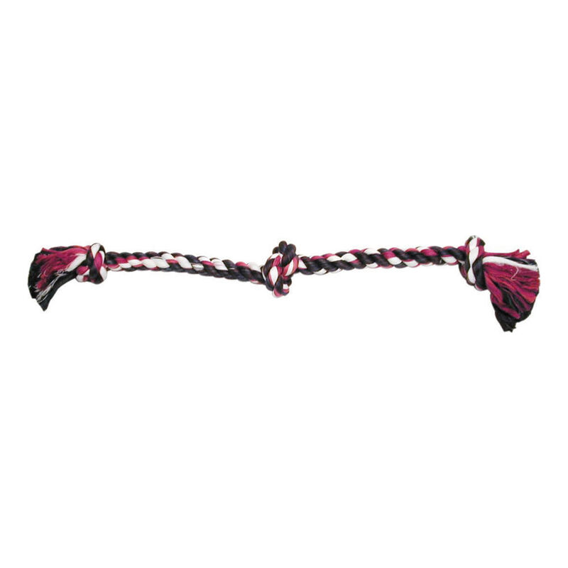 Mammoth, Flossy Chews, 3-Knot Color Rope Tug image number null