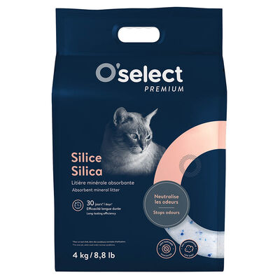 O'select Absorbent Silica Litter - 4 kg
