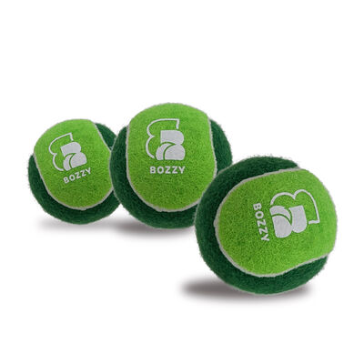 Bozzy Tennis Ball Trio Dog Toy