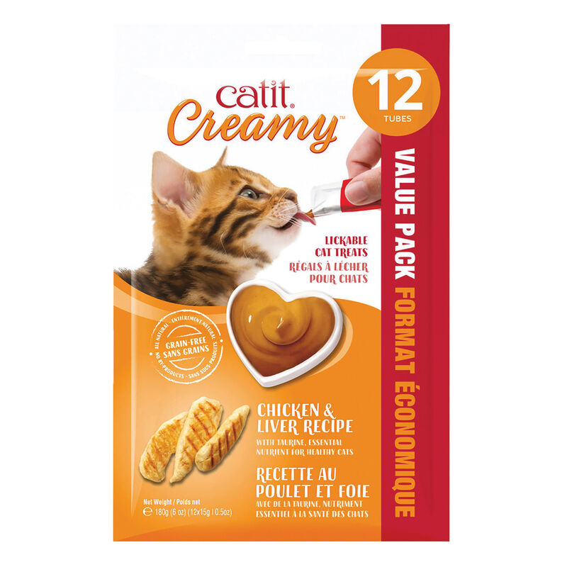Catit, Creamy Treats - Chicken - 15 g image number null