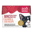 The Honest Kitchen, Feline Adult - Grain Free Minced Salmon & Cod in Fish Bone Broth Gravy - 79.4 g  image number null