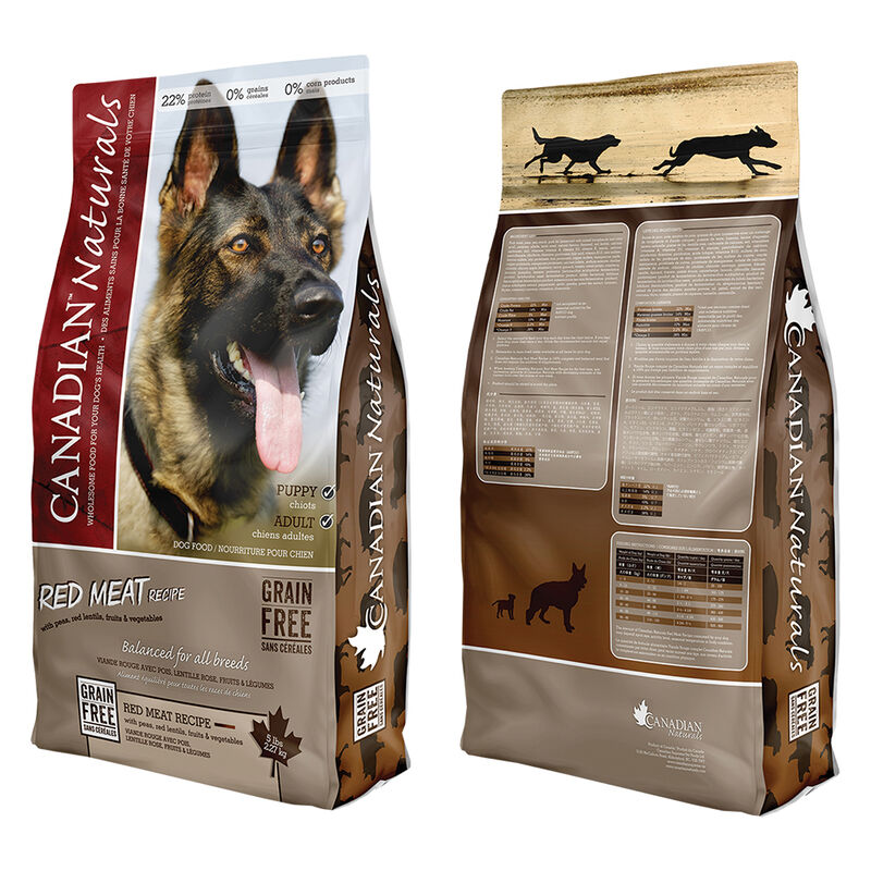 Canadian Naturals, Adult & Puppy - GF Red Meat - 11.3 kg - Dry Dog Food image number null