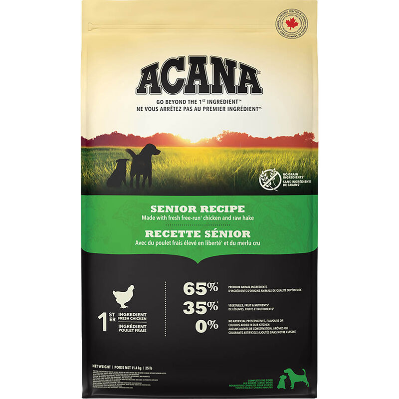 Acana, Senior Dog Food - Dry Dog Food image number null