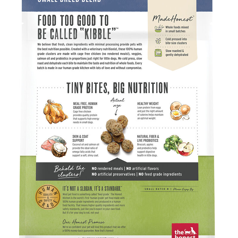 The Honest Kitchen, Grain Free Whole Food Clusters - Small Breed - Dry Dog Food image number null