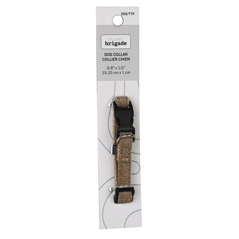 Mini Brigade, Mini Nylon Collar - Sand image number null