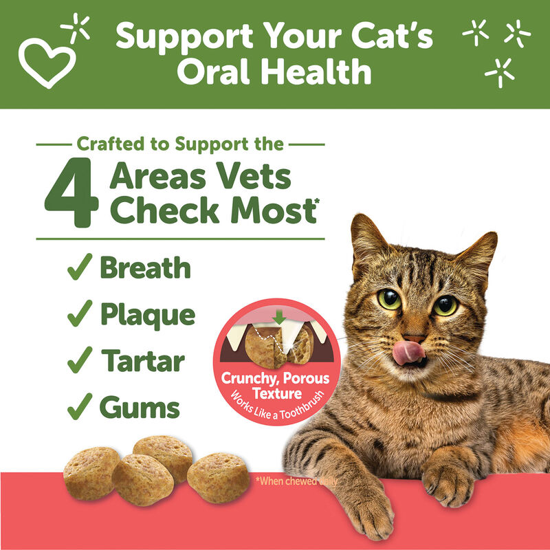 Whimzees, Feline Dental Treats - Chicken & Salmon - 56.69 g image number null