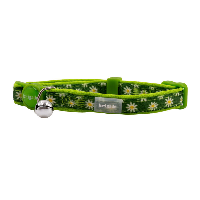 Brigade Neoprene Cat Collar - Daisies image number null