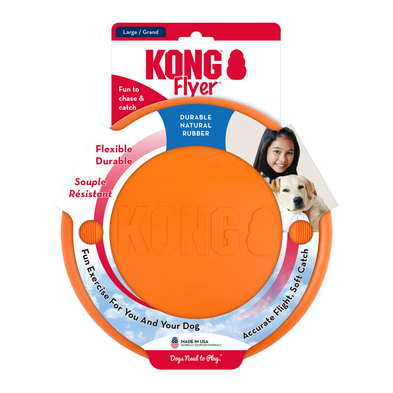 GWP - KONG x Petcurean Flyer Orange LG image number null