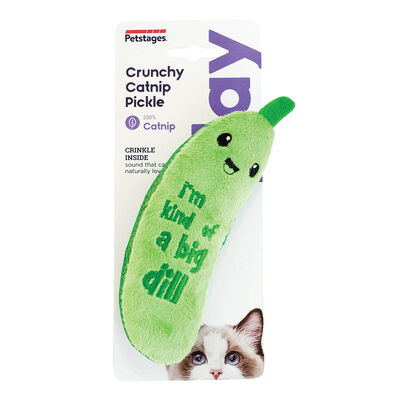 PetStages, Crunchy Pickle Kicker - Green