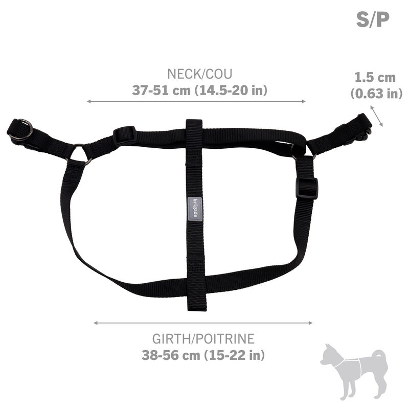 Brigade Convertible Dog Harness - Black image number null