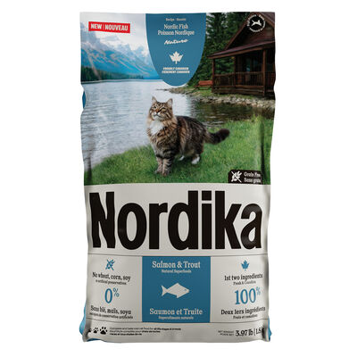 Nordika, Nordic Fish Recipe, Salmon and Trout - Cat Dry Food