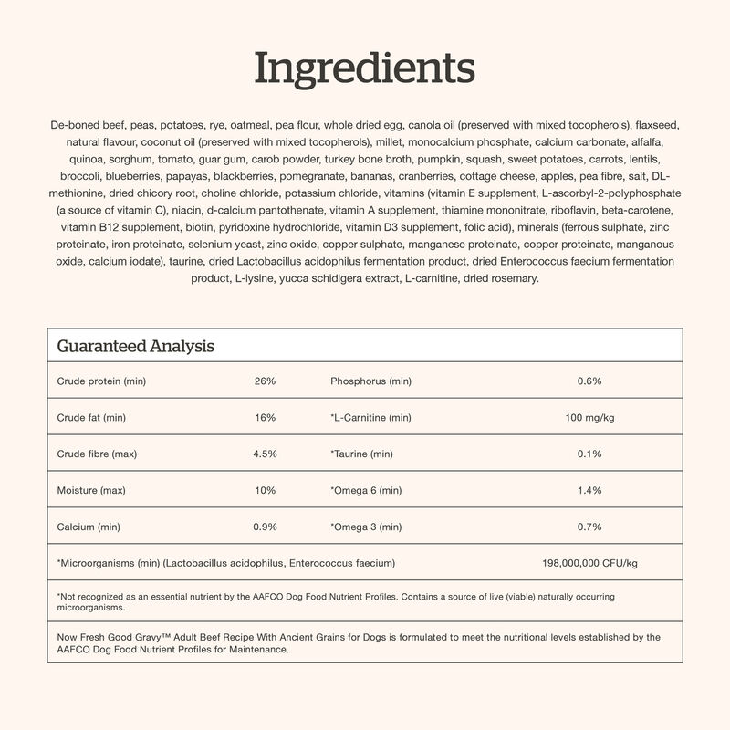 Good Gravy - Beef Coated in Bone Broth - Dry Dog Food image number null