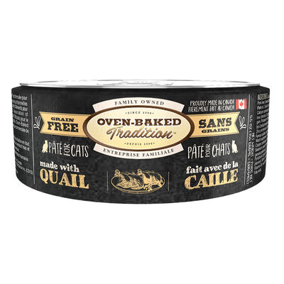 Oven Baked, Quail Pate - Wet Cat Food