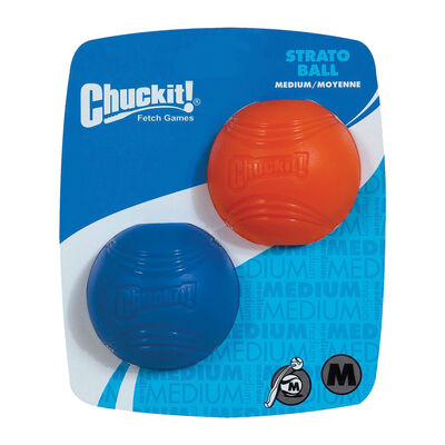 Chuckit!, Strato Ball - Medium - 2 pk - Toss Dog Toy