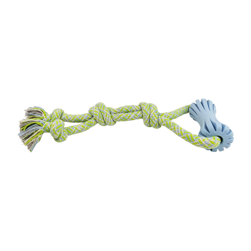 Bozzy Twin Tug Braided Rope Dog Toy image number null