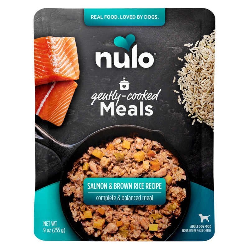 Nulo, Gently-Cooked Meals Salmon & Brown Rice - Dog Fresh Food image number null