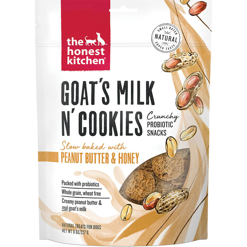 The Honest Kitchen, Goat's Milk & Cookies, Peanut Butter - Dog Biscuit image number null