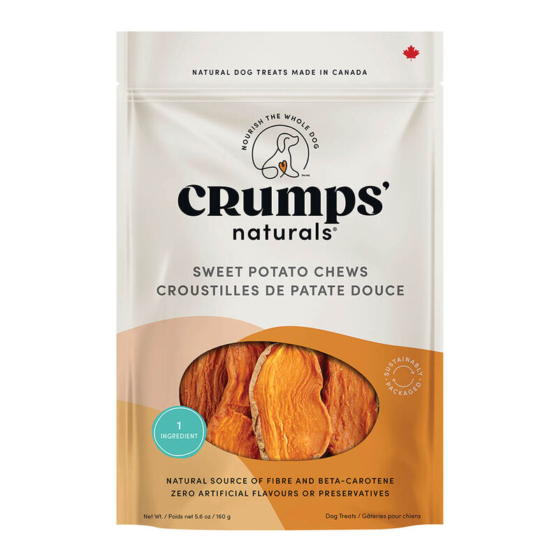 Crumps' Naturals, Sweet Potato Chews - Dog Treat image number null