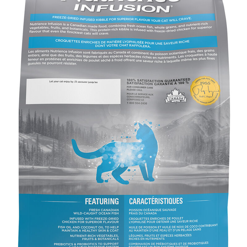 Nutrience, Adult Feline - Infusion - Fish - Dry Cat Food image number null